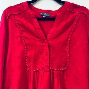 Stitchfix NWOT Market and Spruce boho work blouse